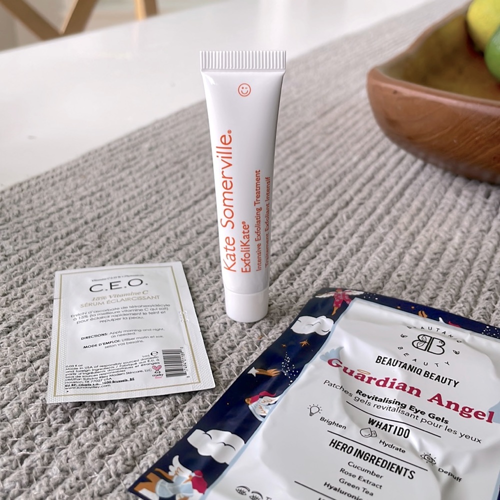 Kate Somerville ExfoliKate + BONUS Eye Gels and C.E.O. 15% Vit C Sample